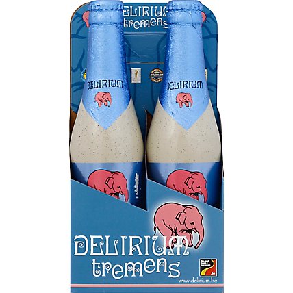Delirium Tremens Ale Bottles - 4-11.2 Fl. Oz. - Image 2
