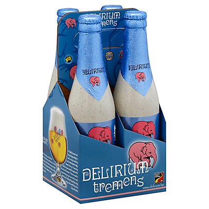Delirium Tremens Ale Bottles - 4-11.2 Fl. Oz. - Image 1