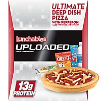 Lunchables Uploaded Lunch Combinations Ultimate Deep Dish Pizza With Pepperoni - 4.7 Oz - Image 1