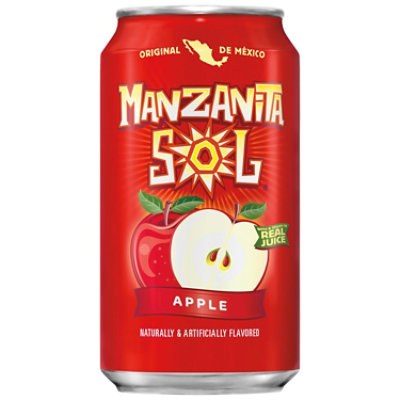 Sol Soda Manzanita Apple - 12 Fl. Oz. - Image 1