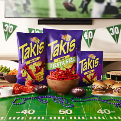 Takis Fuego Hot Chili Pepper & Lime Rolled Tortilla Chips - 9.9 Oz - Image 3