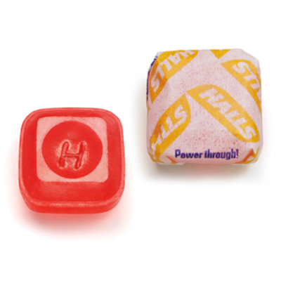 Halls Cough Drops Strawberry Stick - 9 Drops - Image 2