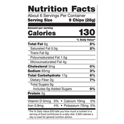 Late July Snacks Sea Salt by the Seashore Multigrain Tortilla Chips - 6 Oz - Image 4
