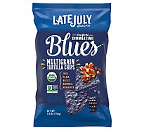 Late July Snacks Tortilla Chips Organic Multigrain Cure for the Summertime Blues - 5.5 Oz
