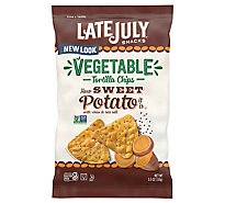 Late July Snacks Tortilla Chips Organic Multigrain How Sweet Potato It Is - 5.5 Oz