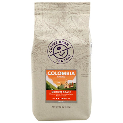 The Coffee Bean & Tea Leaf Coffee Ground Medium Roast Colombia Narino - 12 Oz - Image 3