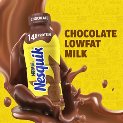 Nesquik Ready to Drink Chocolate Lowfat Milk - 14 Fl. Oz. - Image 3