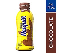 Nesquik Chocolate Lowfat Milk Ready to Drink - 14 Fl. Oz.