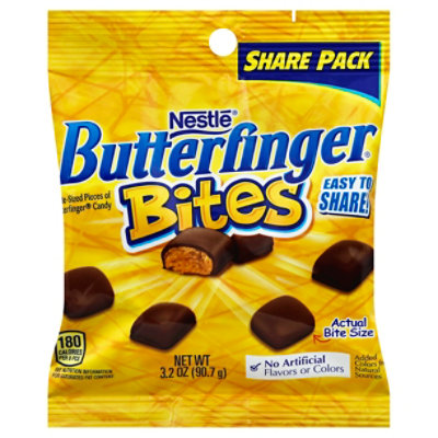 Butterfinger Candy Bites King Size - 3.2 Oz