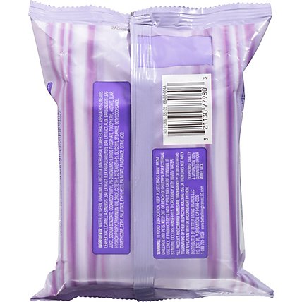 Signature Care Cleansing Cloths Makeup Remover Night Time - 25 Count - Image 5