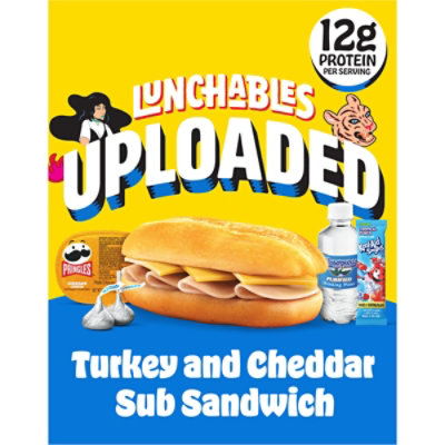 Lunchables Uploaded Turkey and Cheddar Sub Sandwich Meal Kit Box - 15 Oz - Image 1