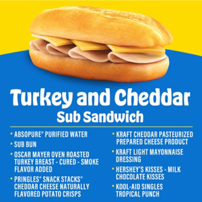 Lunchables Uploaded Turkey and Cheddar Sub Sandwich Snack Kit - 15 Oz - Image 5