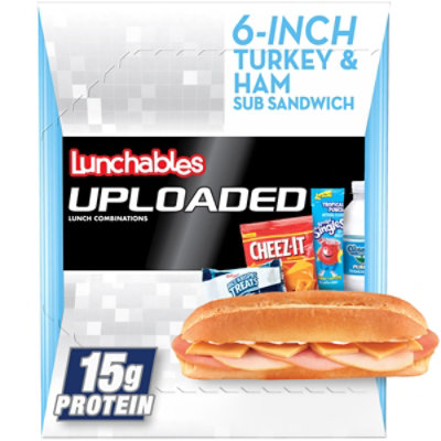 Oscar Mayer Lunchables Turkey & Ham Sub Sandwich - 15.5 Oz