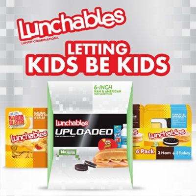 Lunchables Uploaded 6-Inch Ham & American Cheese Sub Sandwich Meal Kit - 15 Oz - Image 7