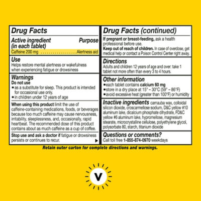 Vivarin Caffeine Alertness Aid - 16 Count - Image 7