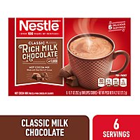 Nestle Hot Cocoa Mix Rich Milk Chocolate Flavor 6 Count - 4.27 Oz - Image 2