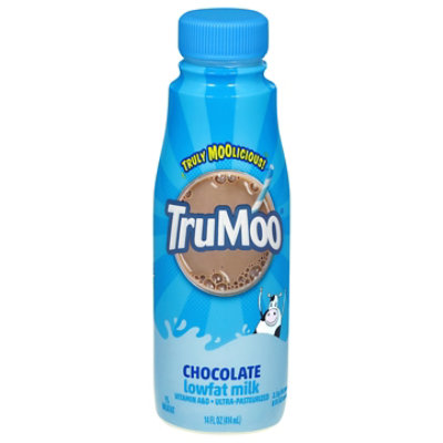 TruMoo Chocolate 1% Lowfat Milk - 14 Fl. Oz. - Image 3