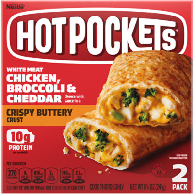 Hot Pockets Hickory Ham & Cheddar, 20 pk.