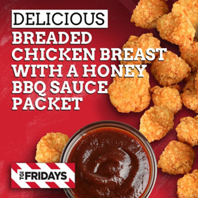 TGI Fridays Chicken Bites Honey BBQ Sauce Boneless - 15 Oz - Image 5