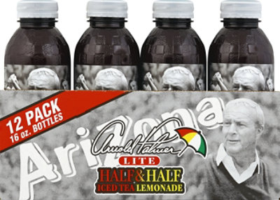 AriZona Arnold Palmer Half & Half Iced Tea Lemonade LITE - 12-16 Fl. Oz. - Image 2