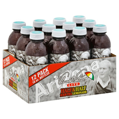 AriZona Arnold Palmer Half & Half Iced Tea Lemonade LITE - 12-16 Fl. Oz. - Image 1