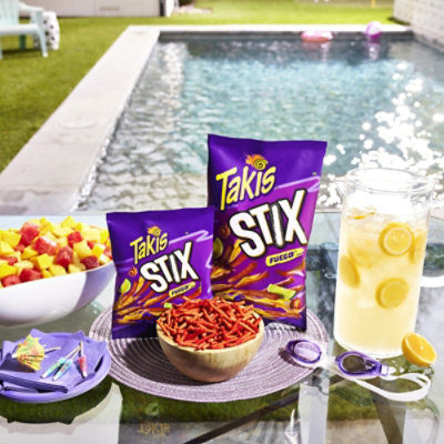 Takis Stix Fuego Hot Chili Pepper & Lime Corn Chips - 9.9 Oz - Image 3