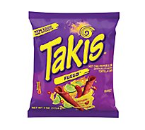 Barcel Takis Tortilla Chips Fuego Hot Chili Pepper & Lime - 4 Oz