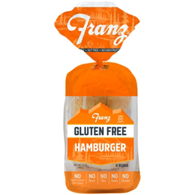 Franz Hamburger Buns Gluten Free 4 Count - 12 Oz - Image 2