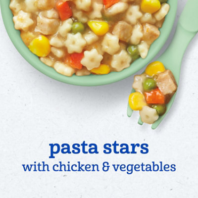 Gerber Mealtime Pasta Stars with Chicken and Vegetables Toddler Food  Tray - 6 Oz - Image 3