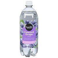 Signature SELECT Water Sparkling Concord Grape - 1 Liter - Image 1
