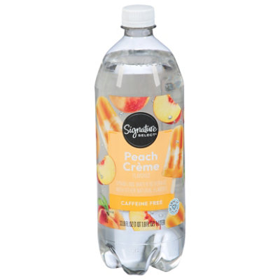 Signature SELECT Peach Creme Sparkling Water - 1 Liter - Image 3