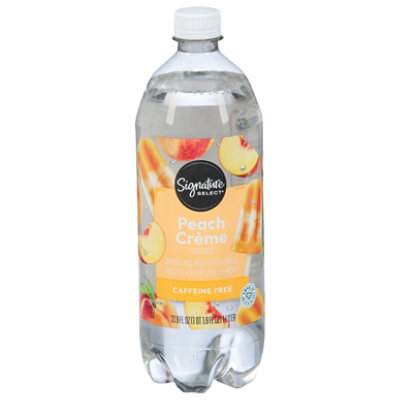 Signature SELECT Water Sparkling Peach Creme - 1 Liter