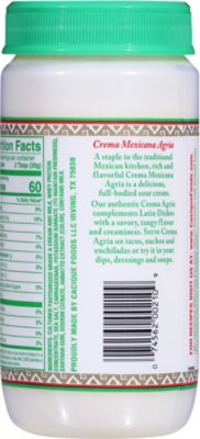 Cacique Crema Agria Mexicana - 15 Oz - Image 5