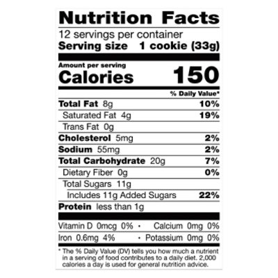 Immaculate Baking Cookie Dough Chocolate Chunk Gluten Free - 14 Oz - Image 4