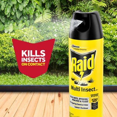 Raid Multi Insect Killer Insecticide Aerosol Spray - 15 Oz - Image 5