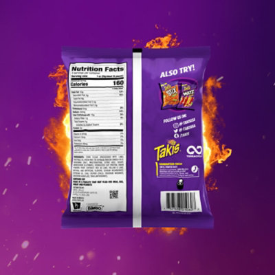 Takis Stix Fuego Hot Chili Pepper & Lime Corn Chips - 4 Oz - Image 5