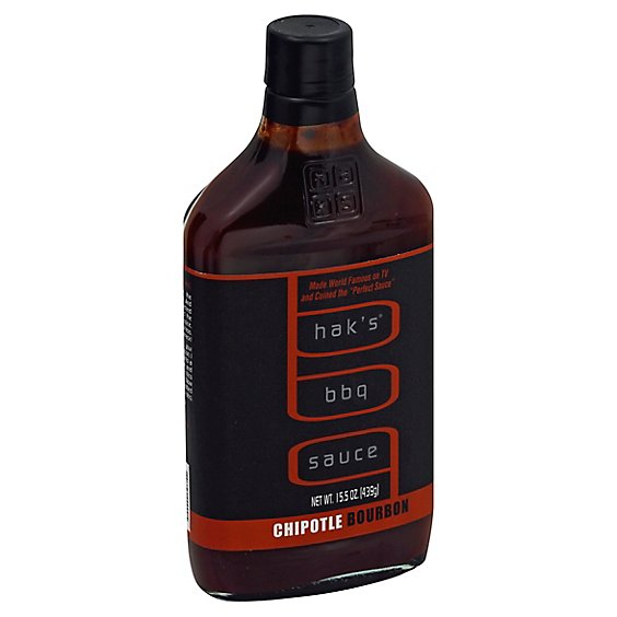 haks bbq sauce Sauce Chipotle Bourbon - 15.5 Oz