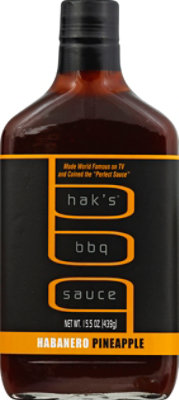 haks bbq sauce Sauce Habanero Pineapple - 15.5 Oz - Image 2