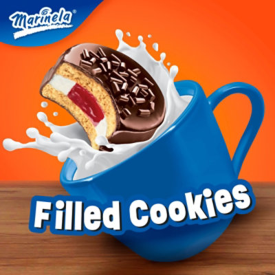 Marinela Gansito Strawberry and Creme Filled Snack Cookies - 14.48 Oz - Image 2