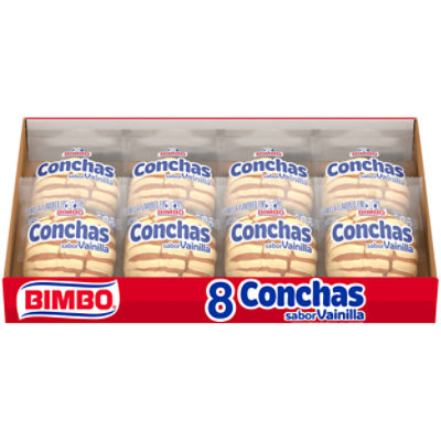 Bimbo Conchas Vanilla Flavored Fine Pastry - 16.96 Oz - Image 1