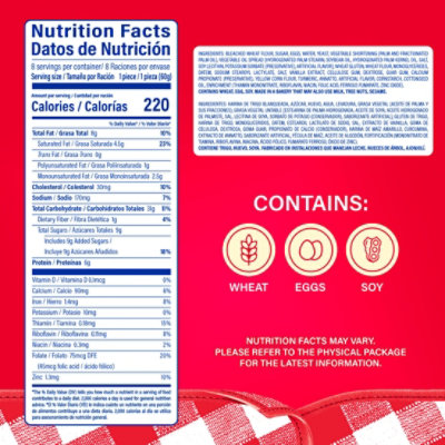 Bimbo Conchas Vanilla Flavored Fine Pastry - 16.96 Oz - Image 5