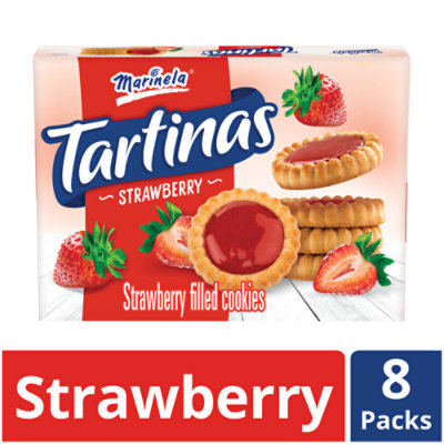 Marinela Tartinas Fresa Cookies Artificially Flavored - 11 Oz