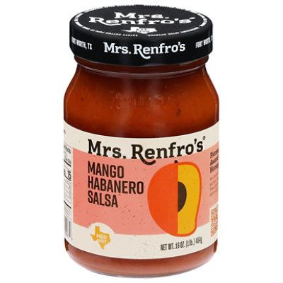 Mrs. Renfros Gourmet Salsa Mango Habanero Medium Hot - 16 Oz