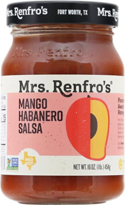 Mrs. Renfros Gourmet Salsa Mango Habanero Medium Hot - 16 Oz - Image 2