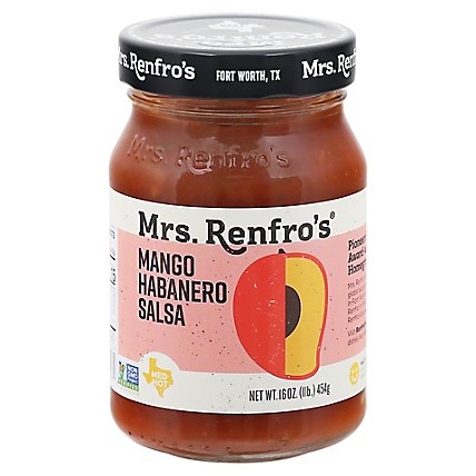 Mrs. Renfros Gourmet Salsa Mango Habanero Medium Hot - 16 Oz - Image 1