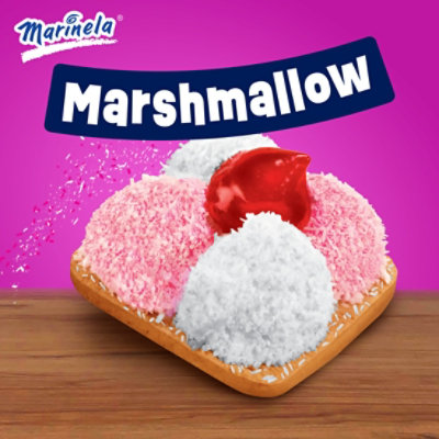 Marinela Sponch Marshmallow Cookies with Coconut and Strawberry - 9.54 Oz - Image 2