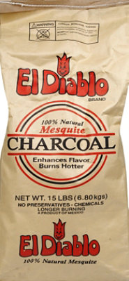 El Diablo Mesquite Charcoal - 15 Lb - Image 2