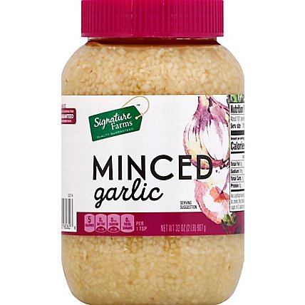 Signature Farms Minced Garlic - 32 Oz - Image 2