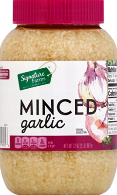 Signature Farms Minced Garlic - 32 Oz - Image 2