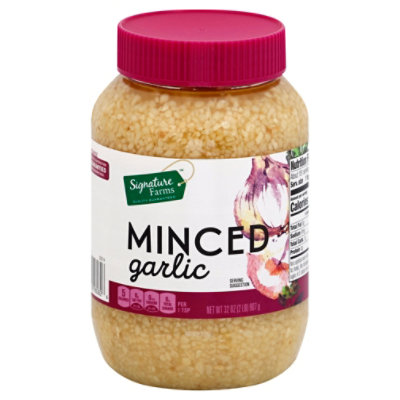 Signature Farms Minced Garlic - 32 Oz - Image 1